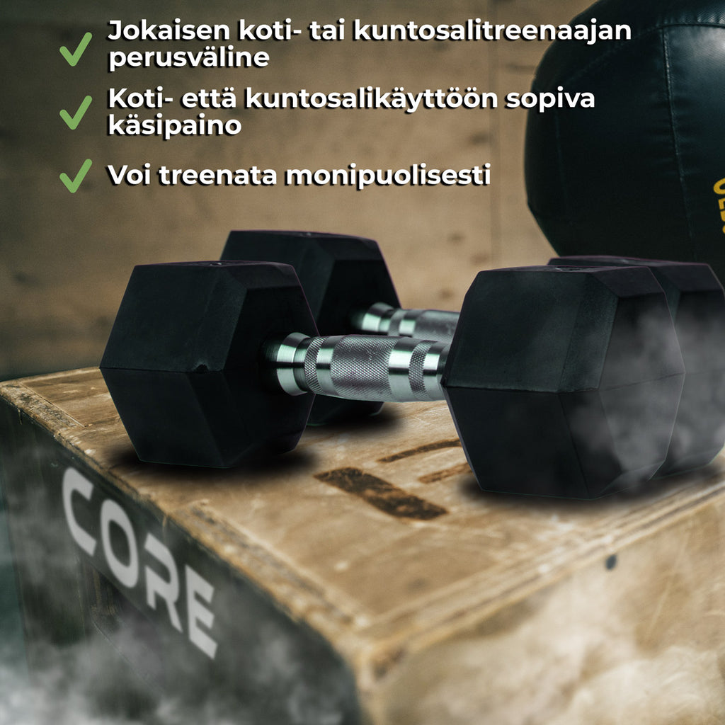 CORE KÄSIPAINOT HEX 8KG, PARI