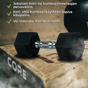 CORE KÄSIPAINO HEX 35KG