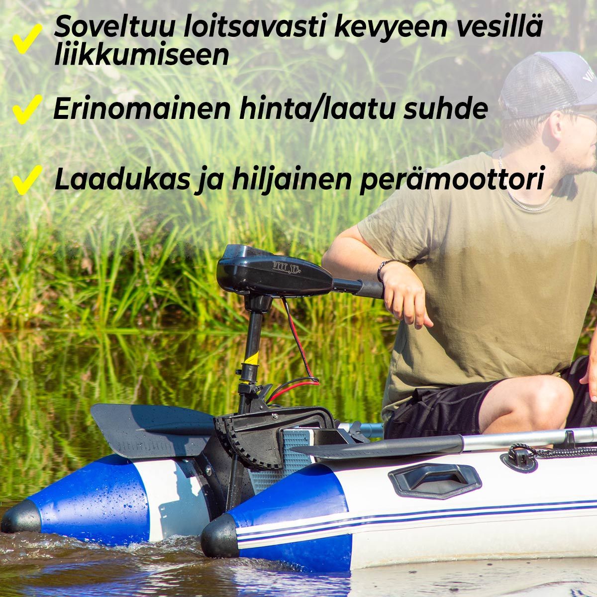 DS SÄHKÖPERÄMOOTTORI 55LBS (L)