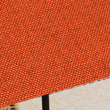 Varakatto paviljonkiin 2,98 x 2,98 m, tuuletettu yläkatto, oranssi