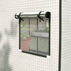 Varakate kasvihuoneeseen 845-510, 140 x 143 x 190 cm, valkoinen