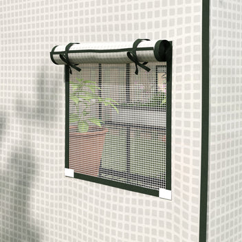 Varakate kasvihuoneeseen 845-510, 140 x 143 x 190 cm, valkoinen