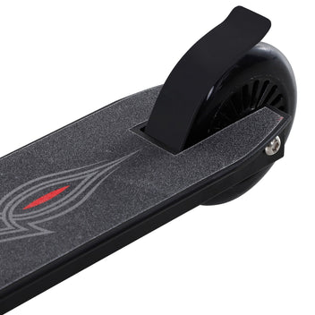 Temppupotkulauta alumiinia, 100 mm PU-pyörät, freestyle, 14 v+, musta