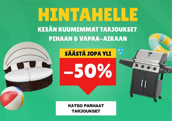 Kesäkuun HINTAHELLE! Parhaat tarjoukset