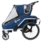 Fiigo Polkupyörän Peräkärry 2 Lapselle, Navy