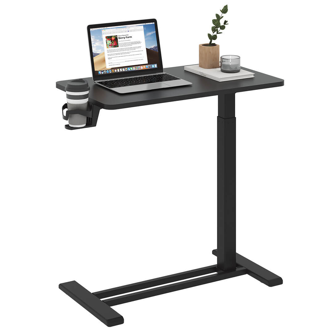 Flexispot Säädettävä Sivupöytä 70 x 40cm, Musta