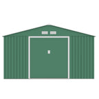 FORNORTH PIHAVARASTO 340x319cm, 10.85m2, green + sokkeli