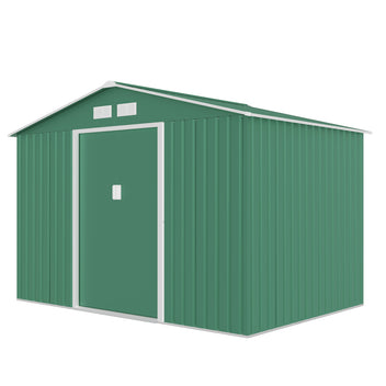 FORNORTH PIHAVARASTO 277x191cm, 5.29m2, green + sokkeli