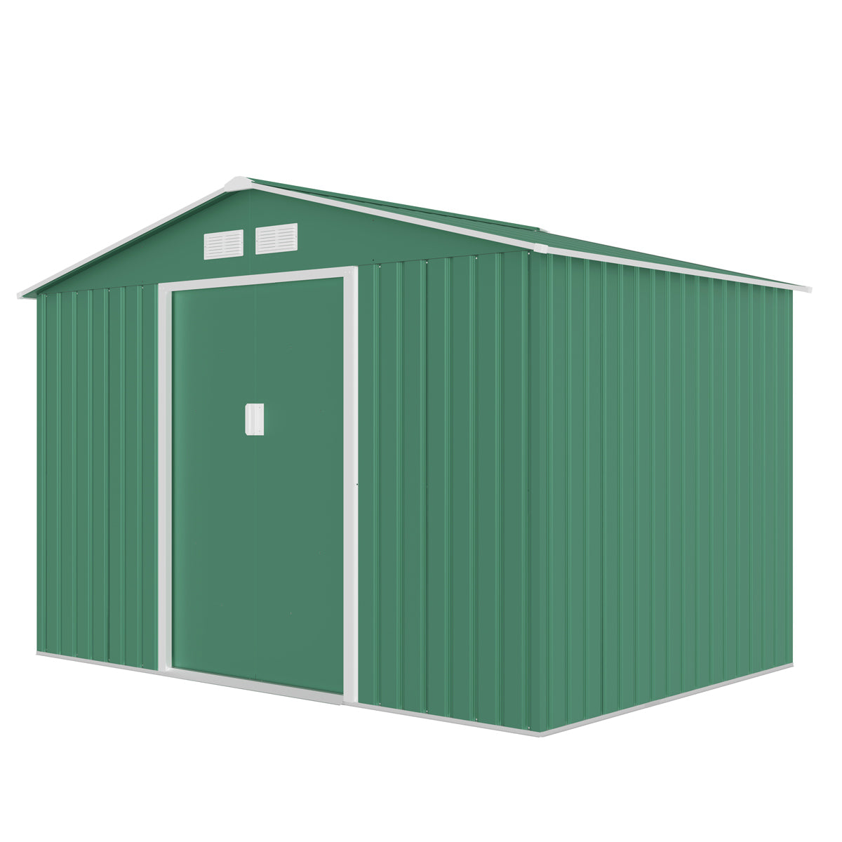 FORNORTH PIHAVARASTO 277x191cm, 5.29m2, green + sokkeli
