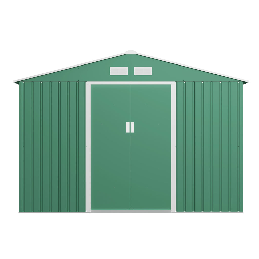 FORNORTH PIHAVARASTO 277x191cm, 5.29m2, green + sokkeli