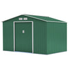 FORNORTH PIHAVARASTO 277x255cm, 7.06m2, green + sokkeli