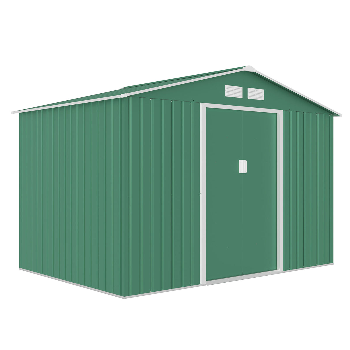 FORNORTH PIHAVARASTO 277x255cm, 7.06m2, green + sokkeli