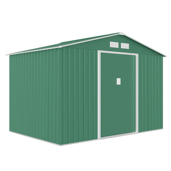 FORNORTH PIHAVARASTO 277x255cm, 7.06m2, green + sokkeli