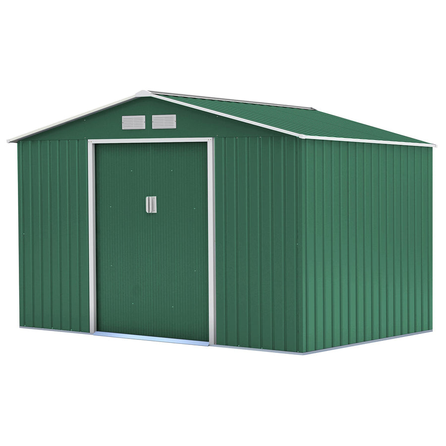 FORNORTH PIHAVARASTO 277x319cm, 8.84m2, green + sokkeli