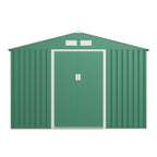 FORNORTH PIHAVARASTO 277x319cm, 8.84m2, green + sokkeli