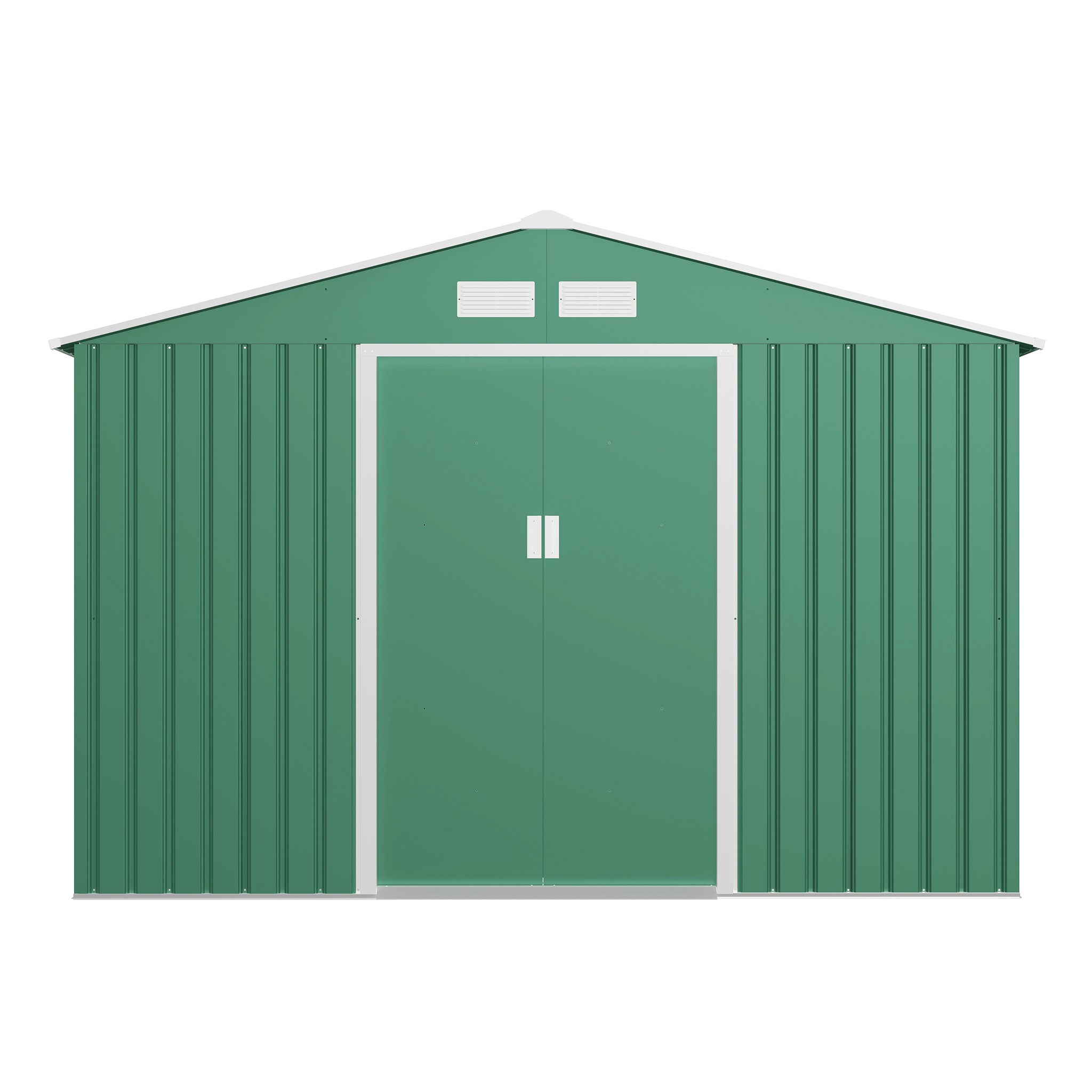 FORNORTH PIHAVARASTO 277x319cm, 8.84m2, green + sokkeli