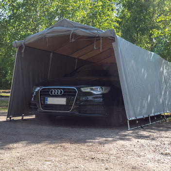 FORNORTH PRESSUTALLI 3,2X6M, VAALEANHARMAA 350G PVC