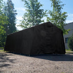 FORNORTH PRESSUTALLI 2,7X5,1M, MUSTA 500G PVC