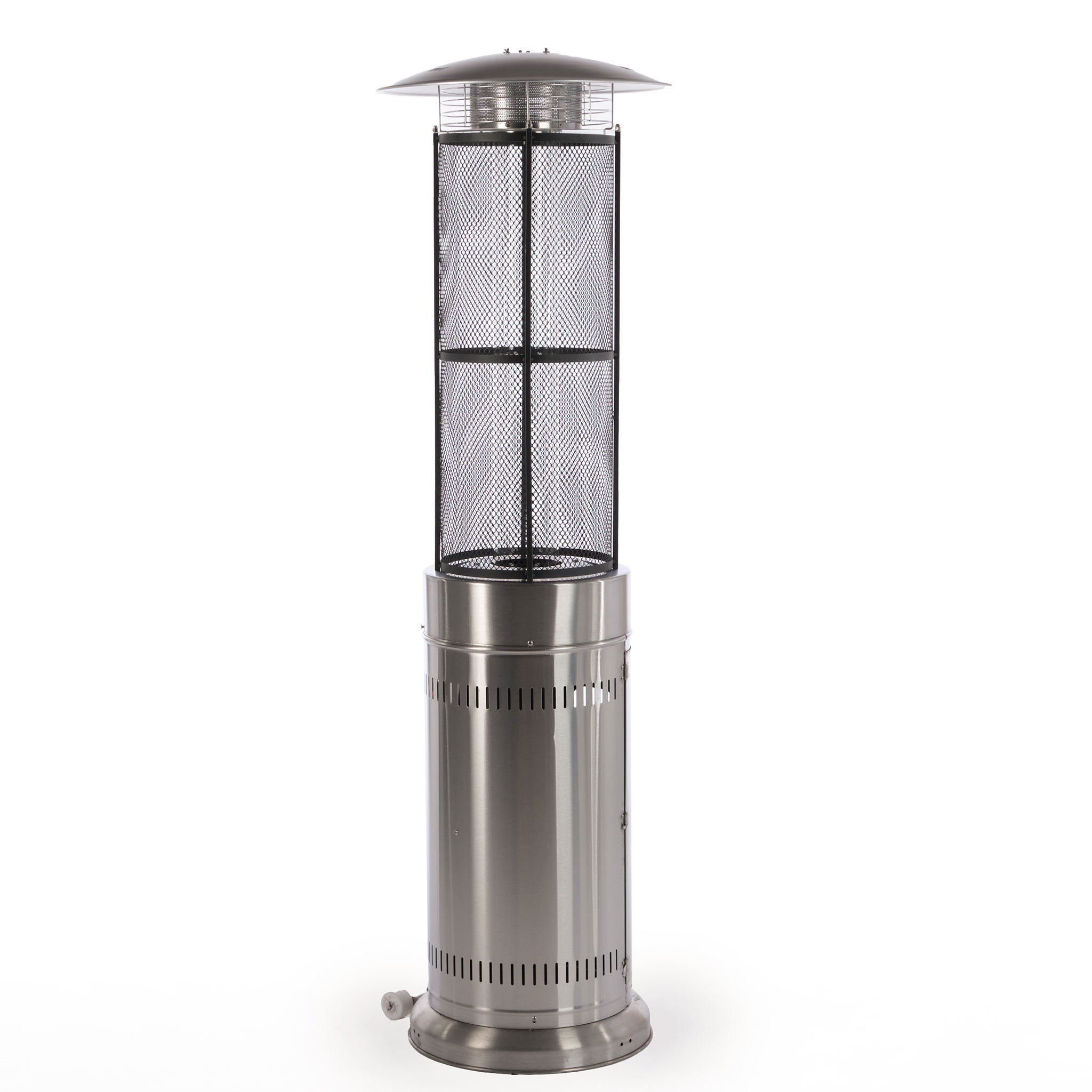 FORNORTH TERASSILÄMMITIN ROUND TUBE 11KW KAASUKÄYTTÖINEN, ROSTERI