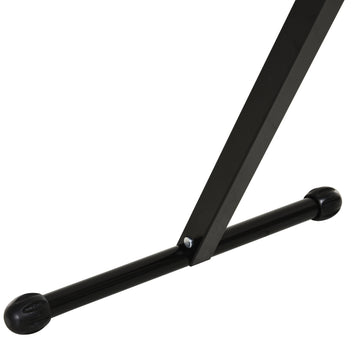 Rullateline työkappaleen tueksi, korkeus 68–110 cm, kokoontaitettava, kantavuus 90 kg