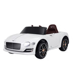 Lasten sähköauto Bentley GT, kaukosäädin, MP3 ja LED-valot, 3–5 v, valkoinen