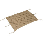 Penkin istuin- ja selkätyyny kolmelle, 150 x 98 x 8 cm, khaki