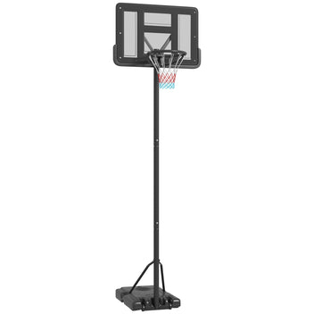 Koripalloteline 2-in-1 pihalle ja altaalle, korin korkeus 230–305 cm, musta