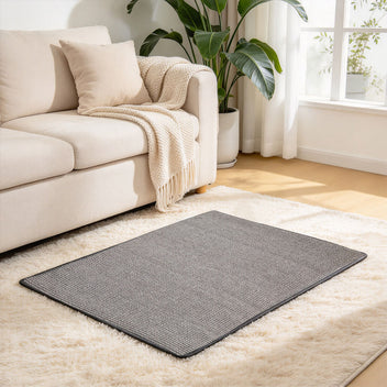 Iso kissan raapimismatto 90 x 70 cm – harmaa
