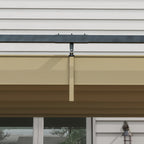 Pergola liukukatolla, 2,98 x 2,13 m, khaki