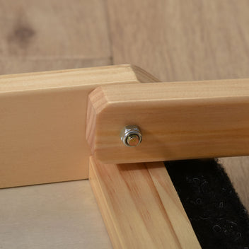 Säädettävä koiran ramppi isoille koirille, 4 korkeutta 26–61 cm, liukumaton matto, mänty, 40 kg asti