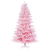 Joulukuusi 210 cm, pinkki PE/PVC ja 900 oksaa