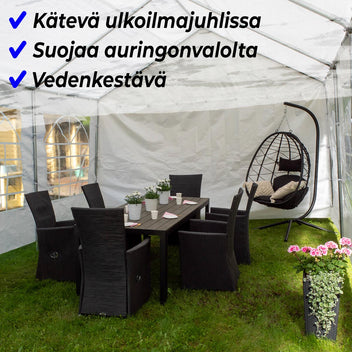 LYKKE JUHLATELTTA 3X6M