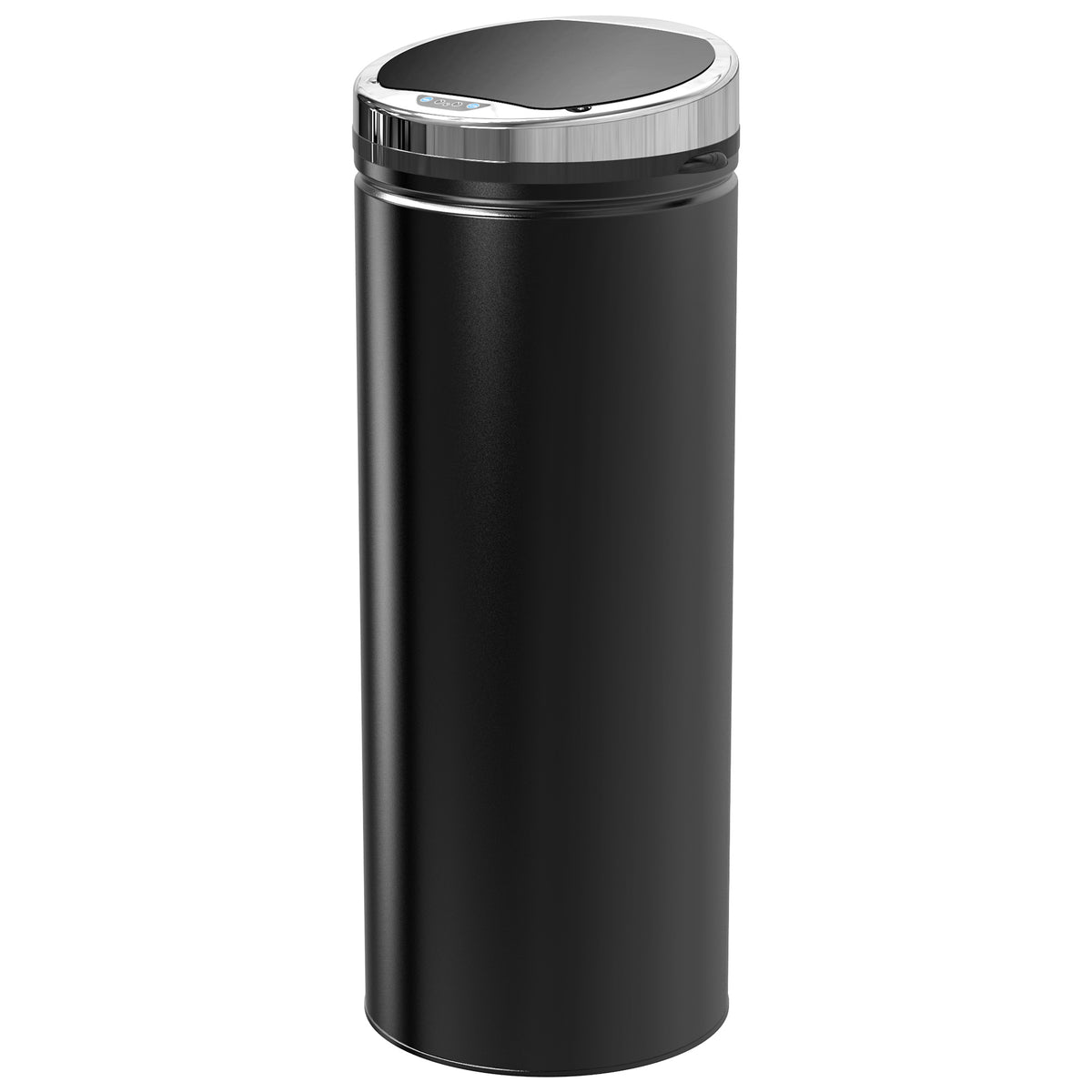 Sensoriroskakori 50 l, pyöreä, kosketukseton avaus, irrotettava sisäastia, musta