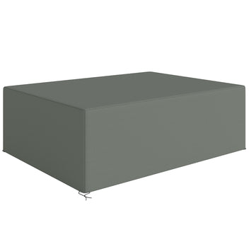 Iso suojapeite puutarhakalusteille, Oxford, 275 x 205 x 90 cm, tummanharmaa