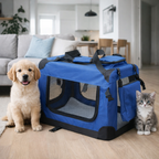 Pohjolan Lemmikkitarvike Kevyt Häkki / Kantolaukku, Sininen - S