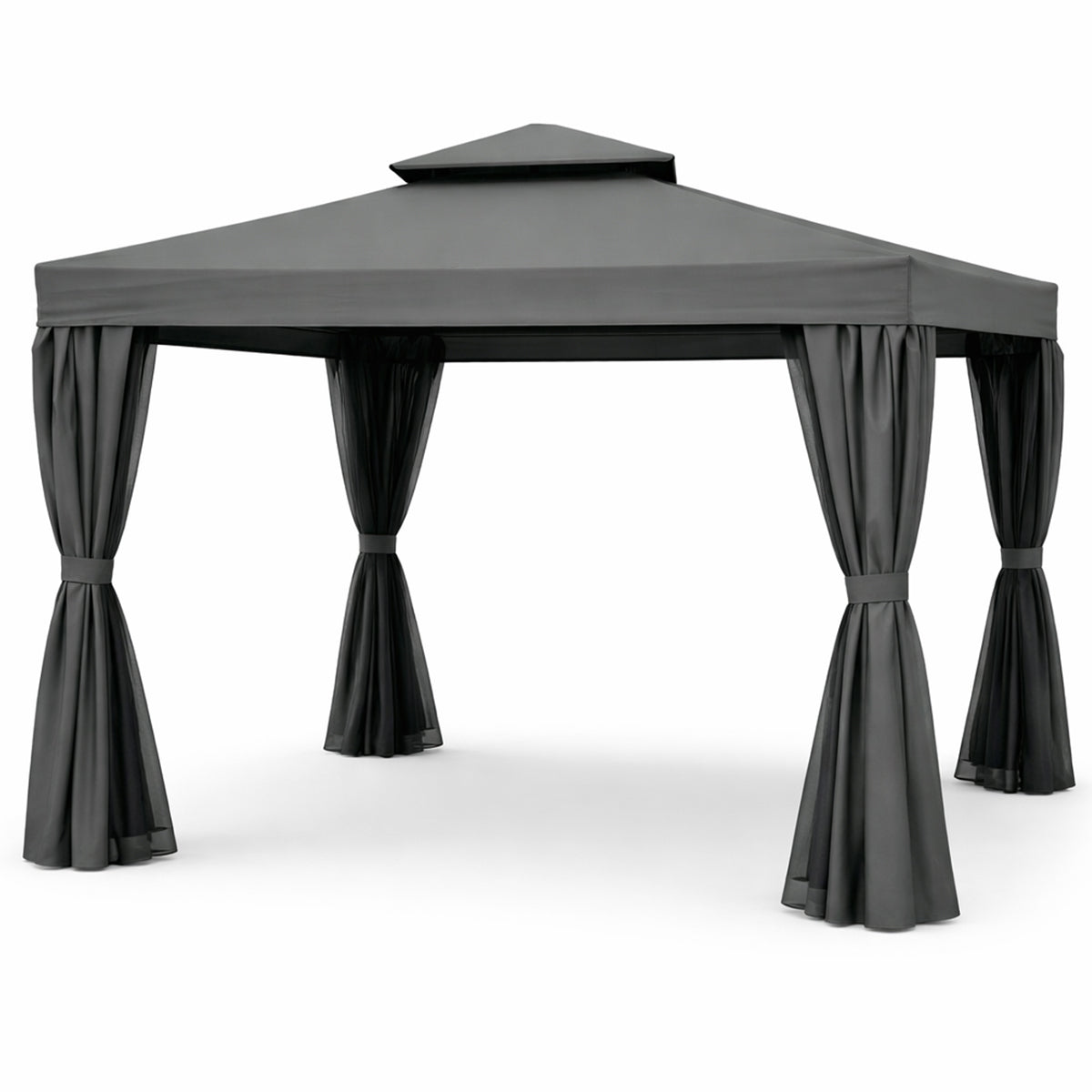 Paviljongtältduk 3 x 3 m – 250 g/m² polyester, PVC-beläggning