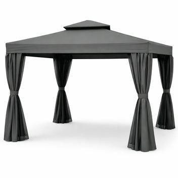 Paviljongtältduk 3 x 3 m – 250 g/m² polyester, PVC-beläggning