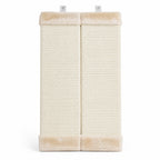 Kissan raapimislauta seinän kulmaan 32 x 60 cm, ripustettava – beige