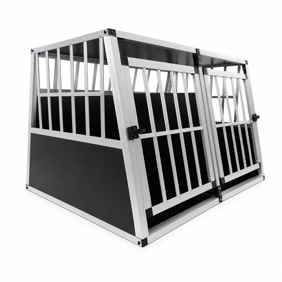 Koiran kuljetushäkki autoon 104 × 91 × 69 cm – 1–2 koiralle