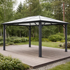 Kovakattoinen Paviljonki PC-katolla 3x4m