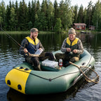 Kumivene 295 x 125 cm – 300 kg, 3+1 hengelle, moottorivalmis