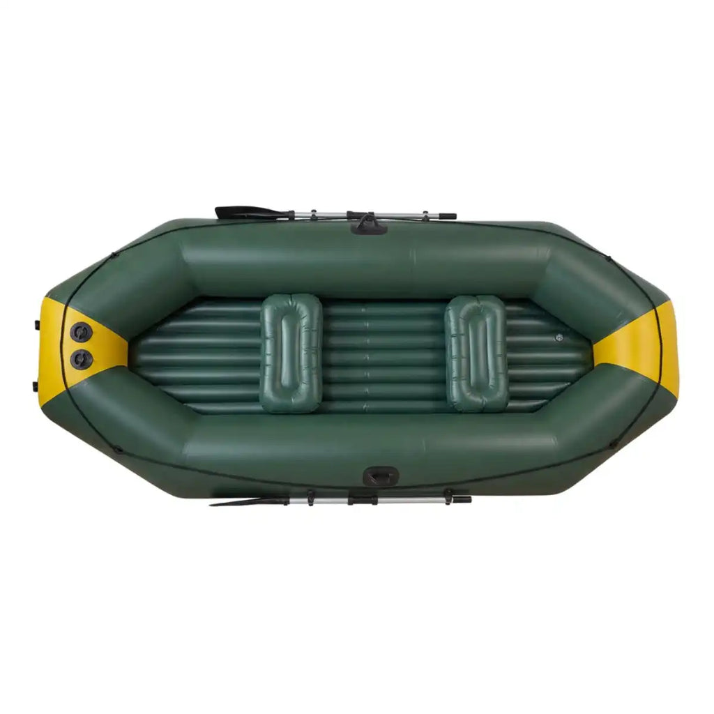 Kumivene 295 x 125 cm – 300 kg, 3+1 hengelle, moottorivalmis