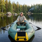 Gummibåt 295 x 125 cm med motorstativ – 3+1 personer, luftfyllda säten