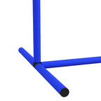 Koiran agility-kaaret 4 kpl aloittelijoille, kantolaukku, 88 x 64 x 95 cm, sininen/valkoinen