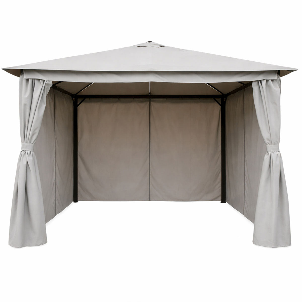 Lund & Leaf LED Garden Pavilion 3x3m, grå