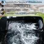 LYKKE ULKOPOREALLAS NORDIC BLACK EDITION, 4 HLÖÄ + KANSI
