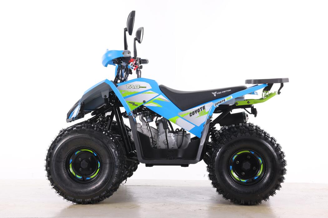 Barnminitraktor COYOTE 125cc, Automat, Blå