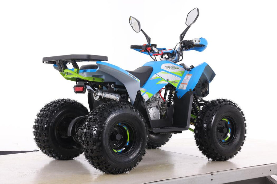 Barnminitraktor COYOTE 125cc, Automat, Blå