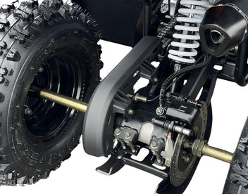 Arktis Motors barnminiquad 110CC helautomatisk, svart/grön