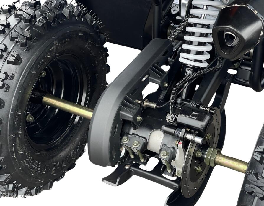 Arktis Motors barnminiquad 110CC helautomatisk, svart/grön